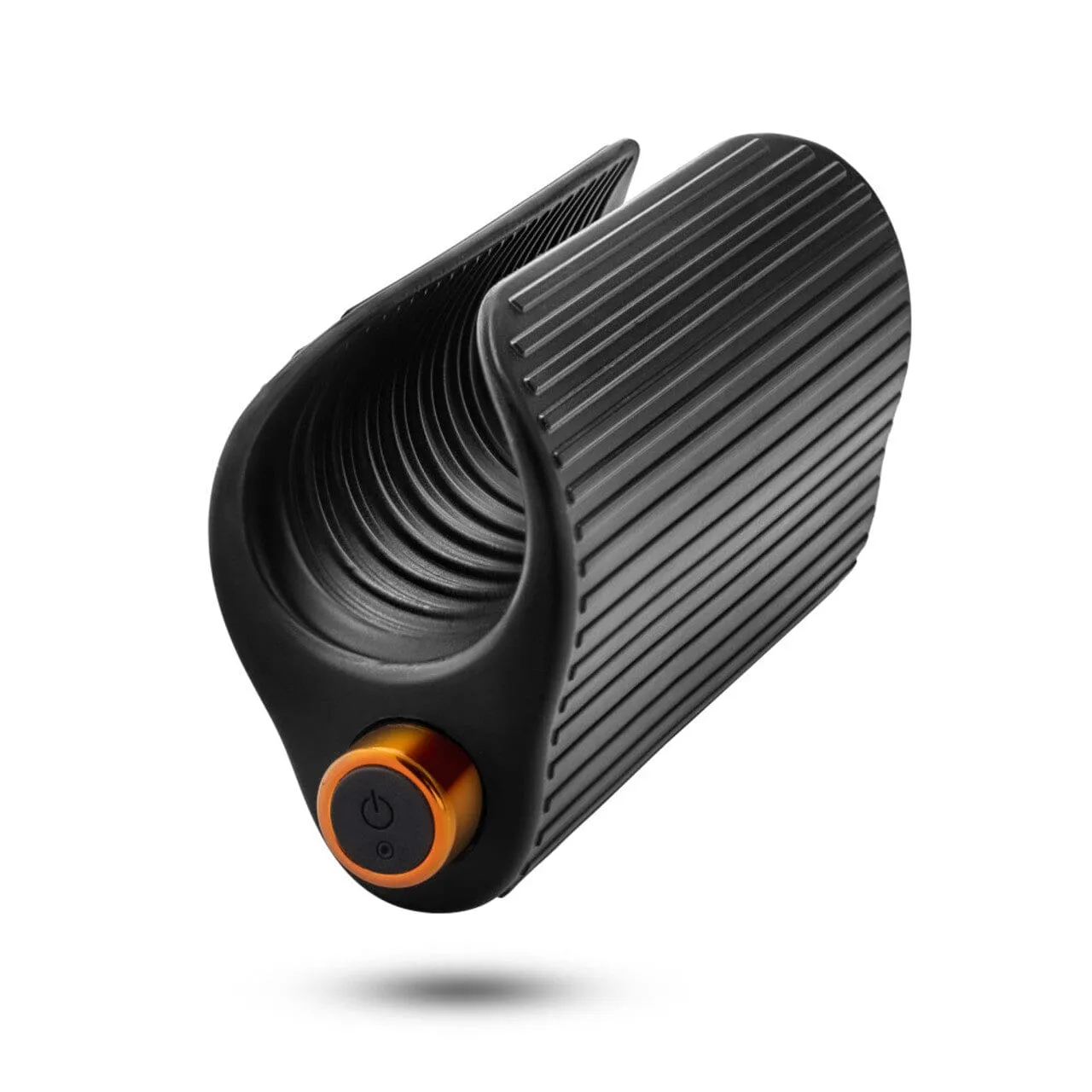 M-Elite Platinum Wrapt - Silicone Penis Vibrator & Stroker