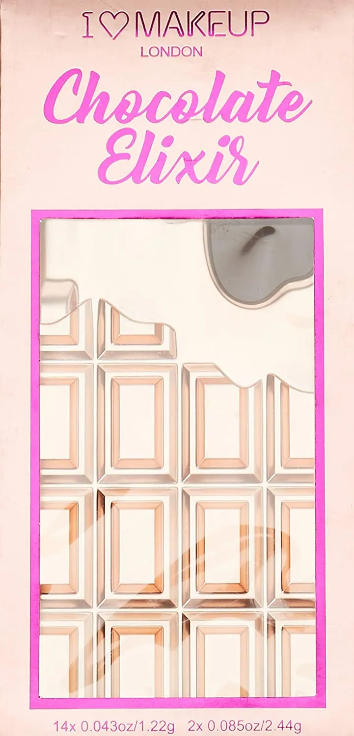 Makeup Revolution London I Heart Makeup Palette, Chocolate Elixir
