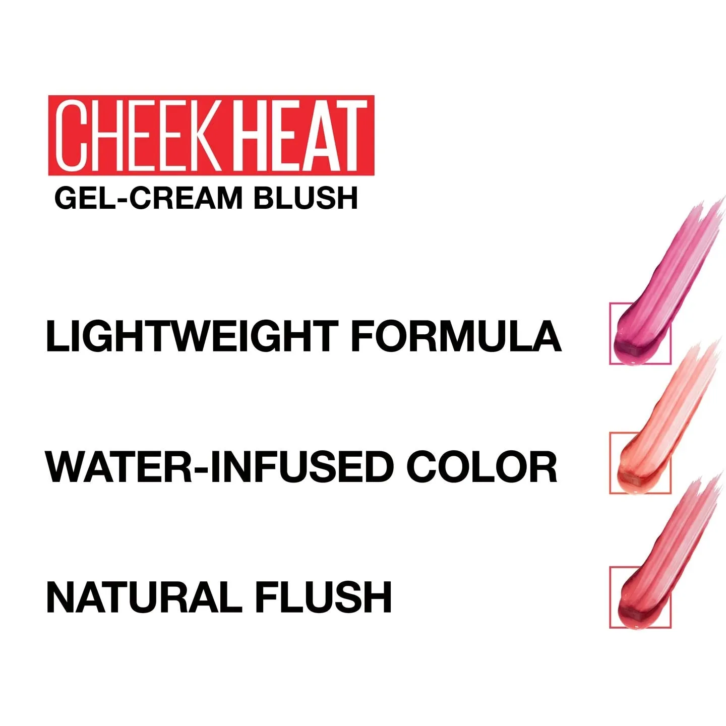 MAYBELLINE Cheek Heat Blush - Pink Scorch #10