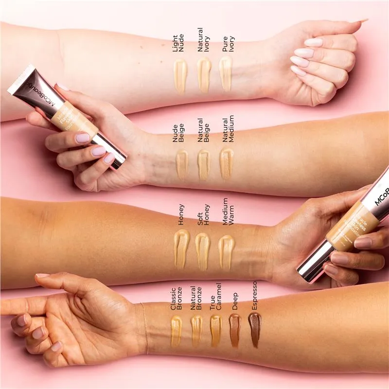 MCOBEAUTY Miracle Flawless Skin Foundation - Pure Ivory