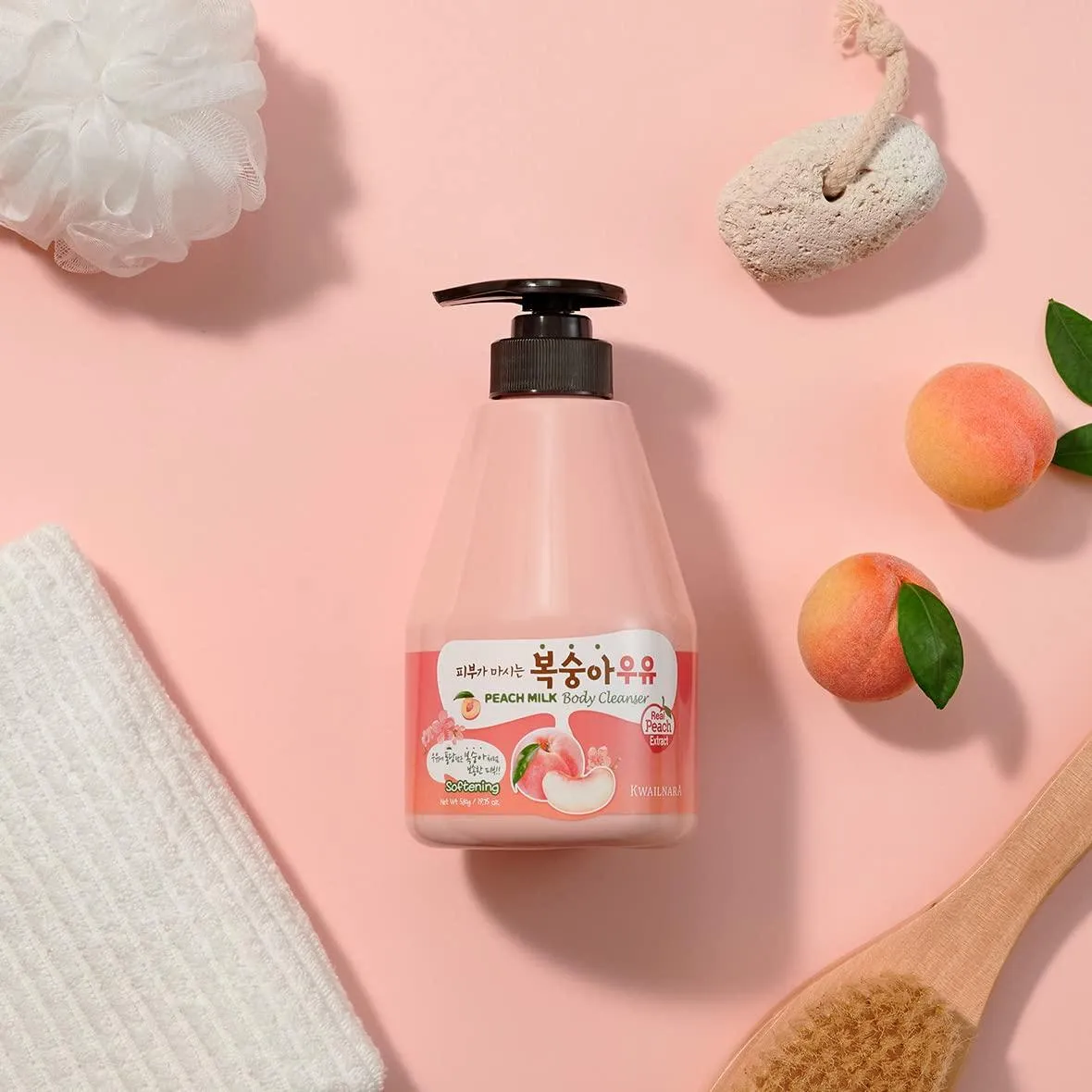 Milk Body Cleanser 560ml- Peach