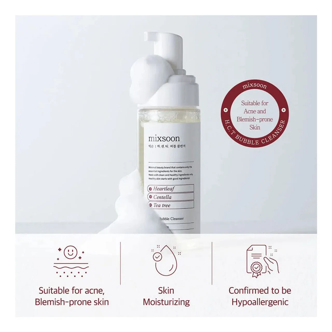 Mixsoon H.C.T Bubble Cleanser
