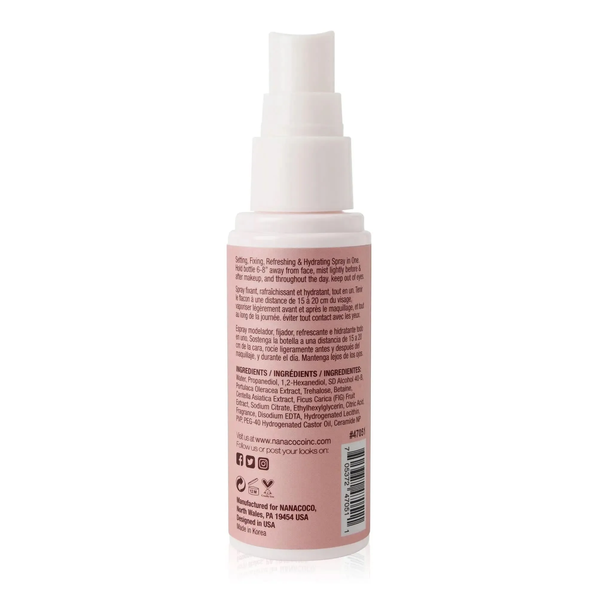 NANACOCO PRO HD Fixing Spray 50ml (All in One)