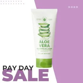 NATURE REPUBLIC Soothing & Moisture Aloe Vera Cleansing Gel Cream غسول جل رغوي بالألوفيرا