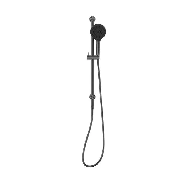 Nero Mecca Shower Rail With Air Shower II Gun Metal