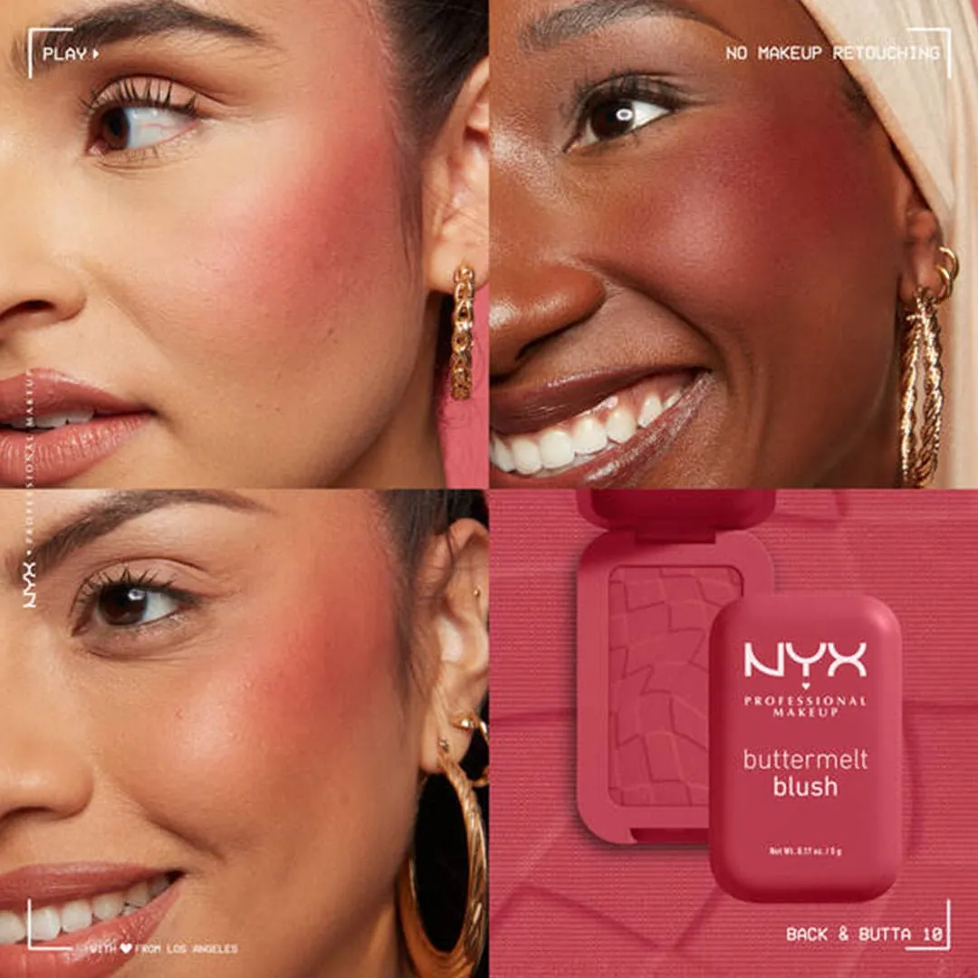 NYX Buttermelt High-Pigment Blush