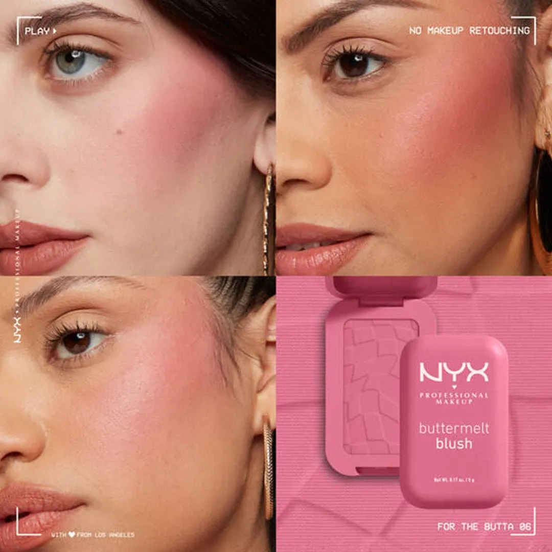 NYX Buttermelt High-Pigment Blush