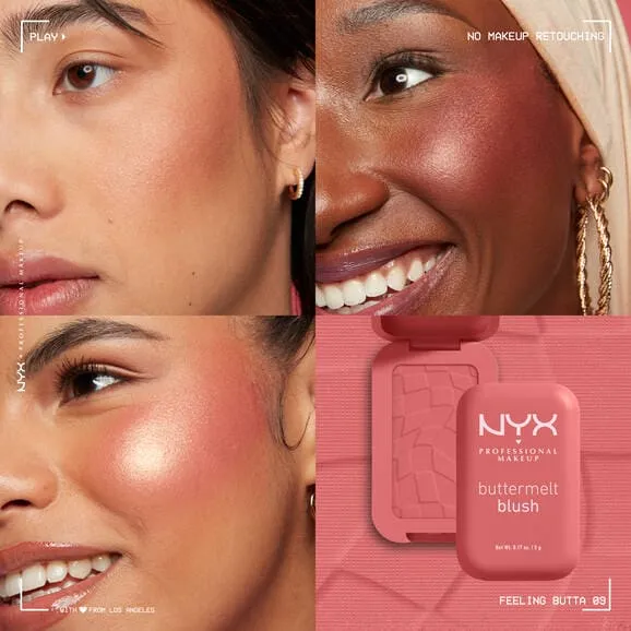 NYX Buttermelt High-Pigment Blush