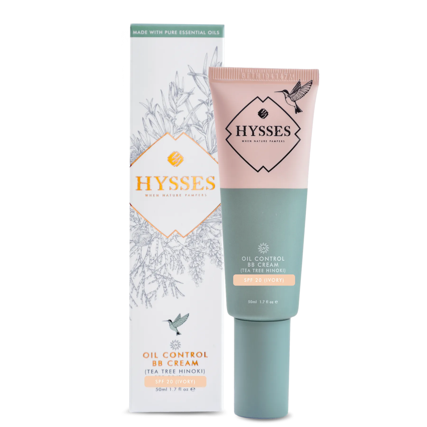 Oil Control BB Cream Tea Tree Hinoki SPF20, Ivory