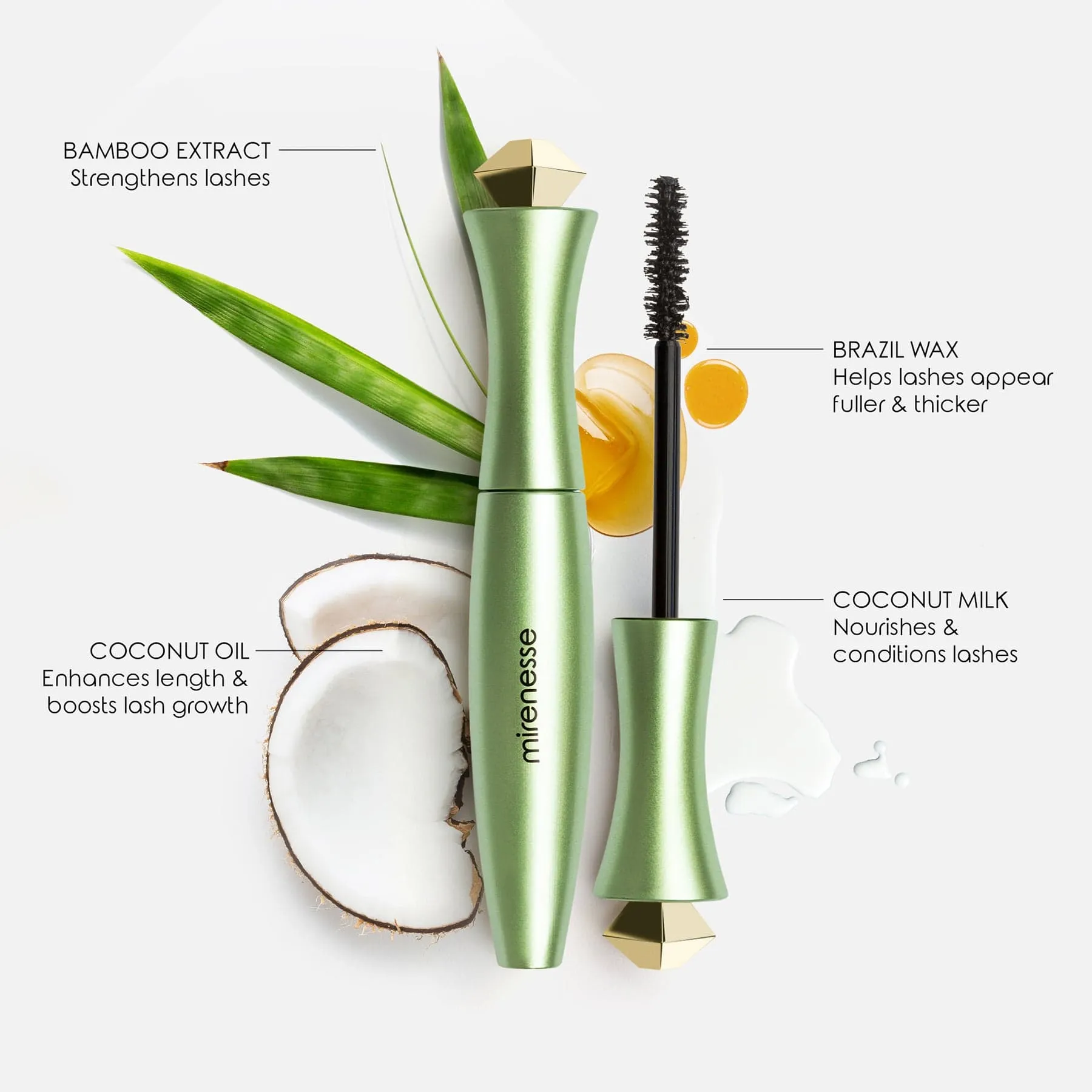 Organic Secret Weapon 24hr Mascara - Black   Ink Liner- Brown