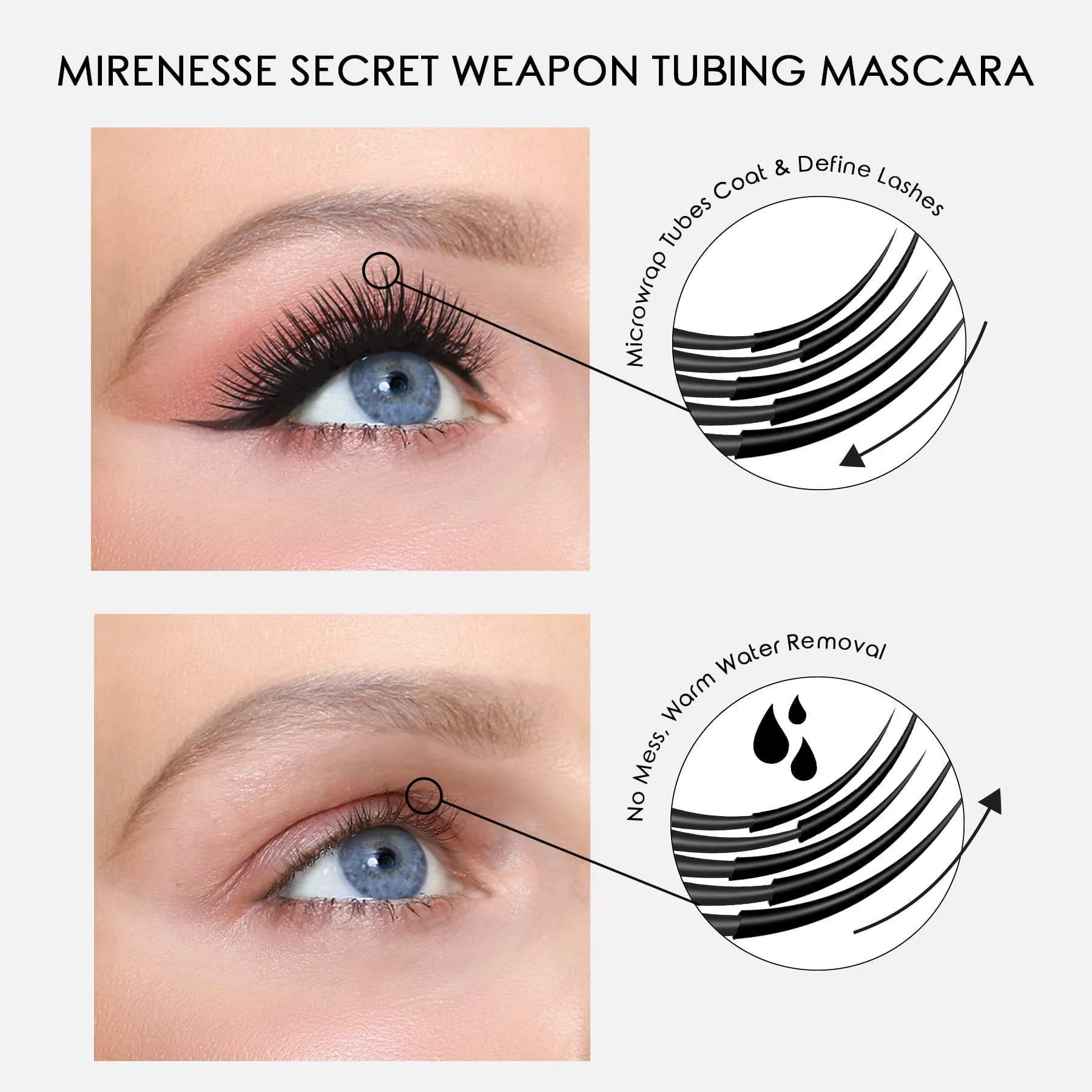 Original Secret Weapon 24HR Mascara Black   FREE MINI
