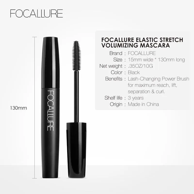 Professional Volume Curled Lashes Black Mascare Waterproof