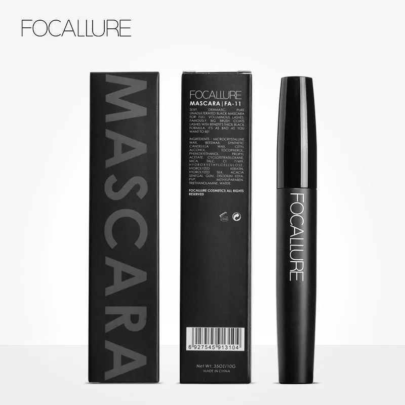 Professional Volume Curled Lashes Black Mascare Waterproof