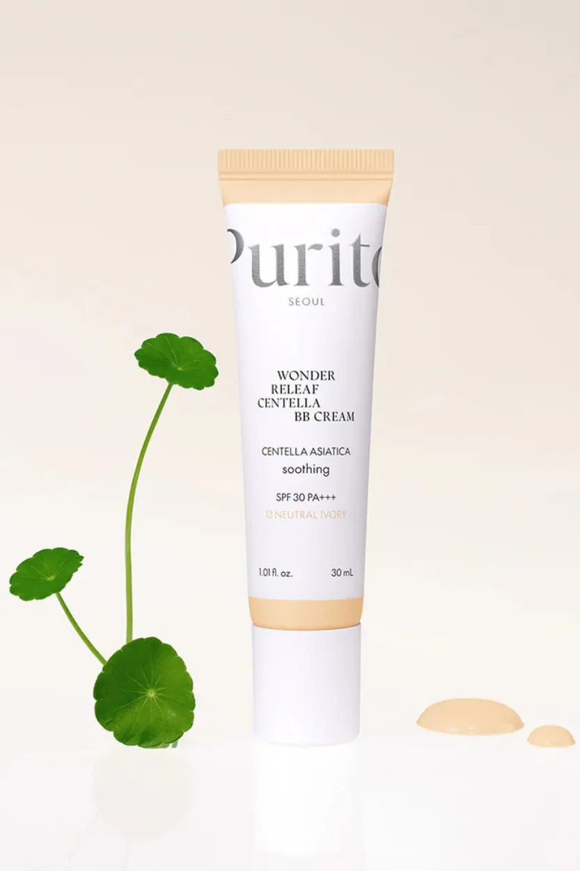 Purito - Cica Clearing BB Cream SPF 38 PA    - 30ml (7 Colors)