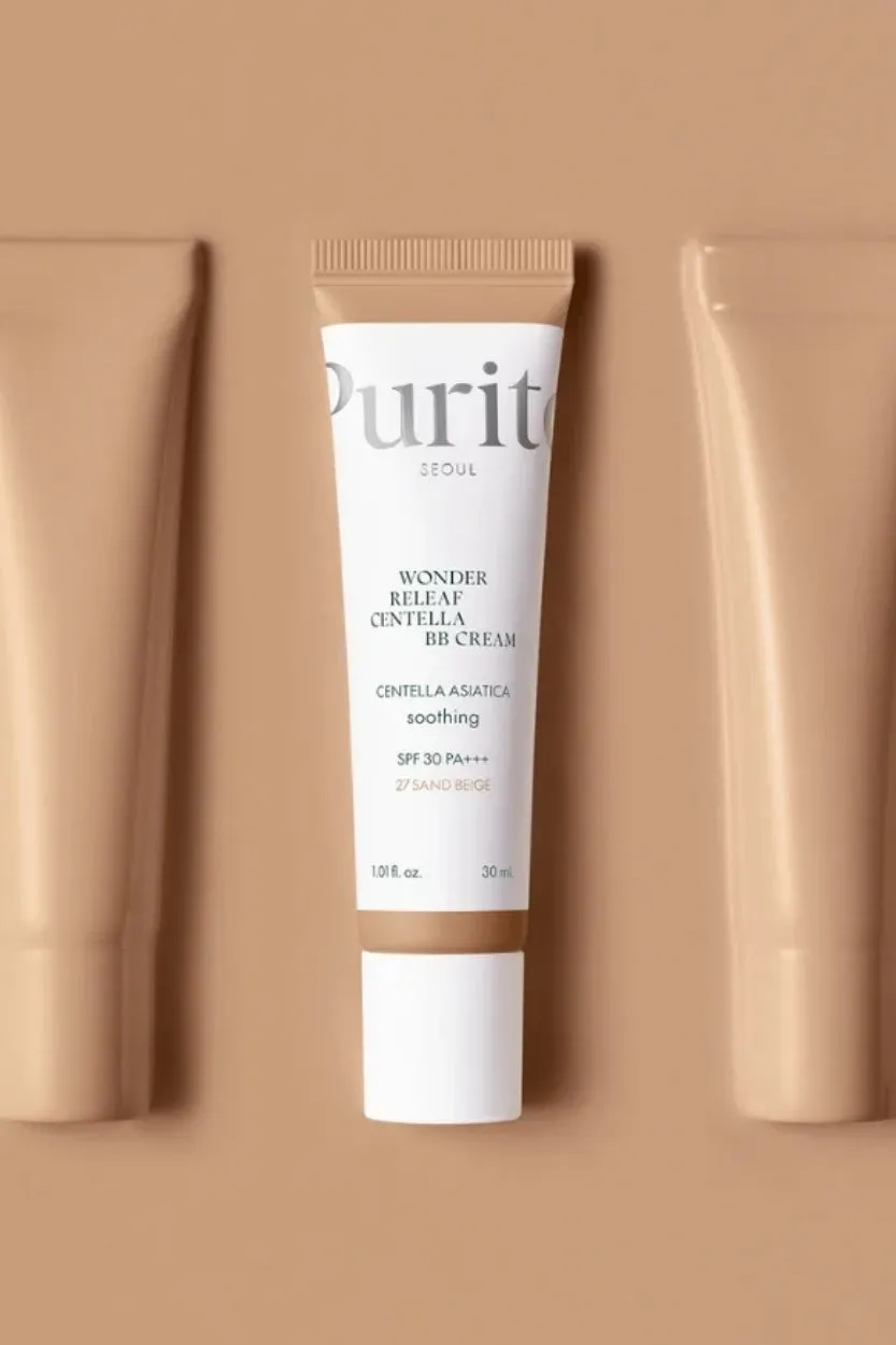 Purito - Cica Clearing BB Cream SPF 38 PA    - 30ml (7 Colors)