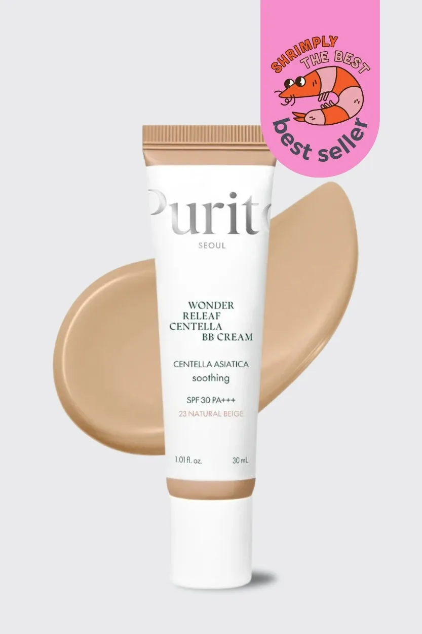 Purito - Cica Clearing BB Cream SPF 38 PA    - 30ml (7 Colors)