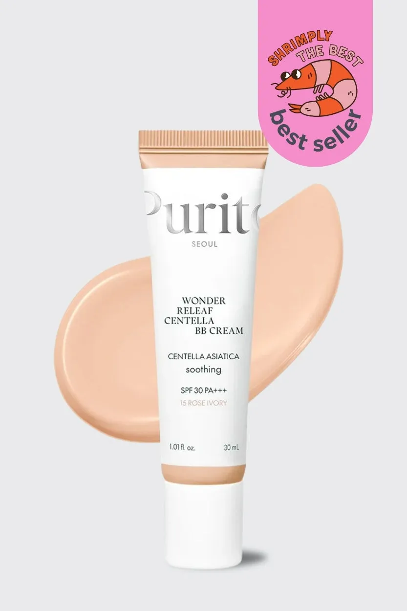 Purito - Cica Clearing BB Cream SPF 38 PA    - 30ml (7 Colors)