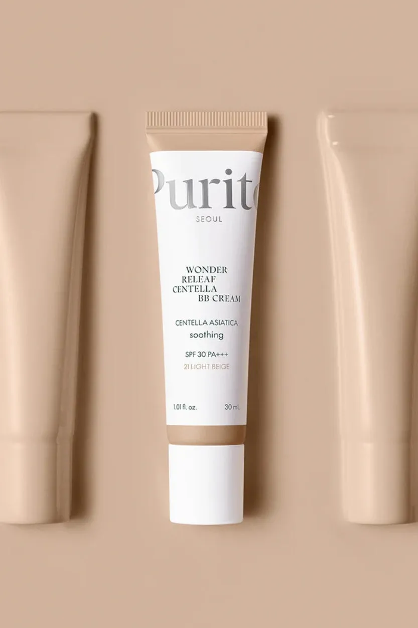 Purito - Cica Clearing BB Cream SPF 38 PA    - 30ml (7 Colors)
