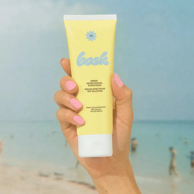 Sheer Moisturizing Sunscreen Lotion SPF 30