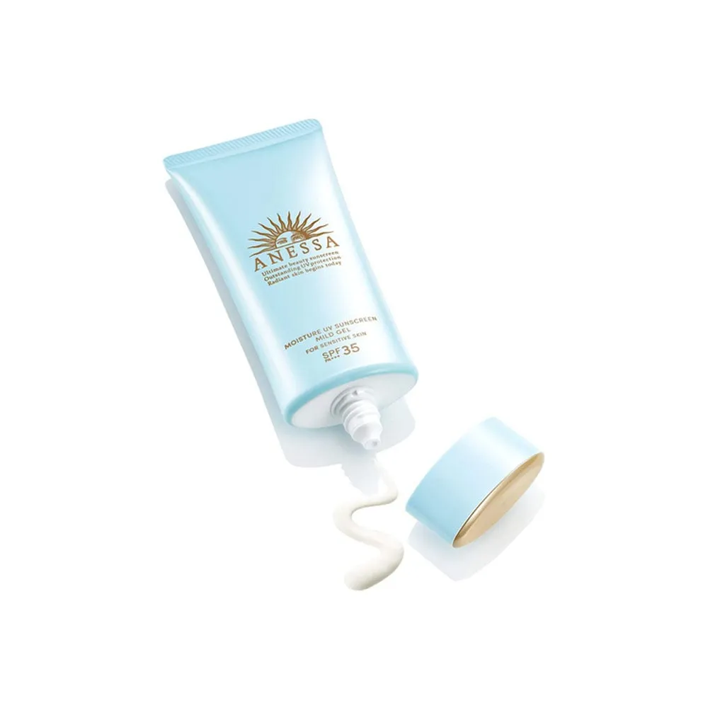 Shiseido Anessa Moisture UV Sunscreen Mild Gel for Sensitive Skin SPF35 PA    90g