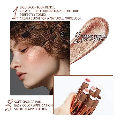 Soft Liquid Highlighter with Cushion Applicator