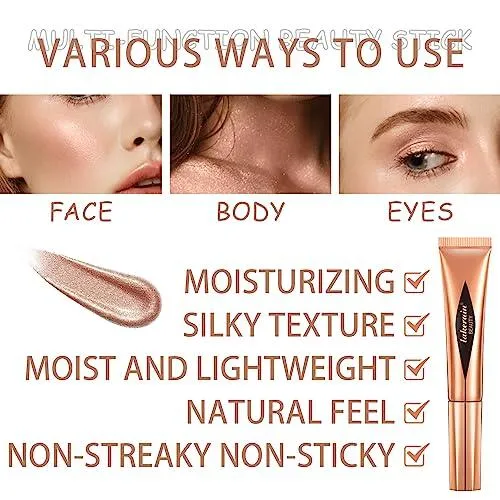 Soft Liquid Highlighter with Cushion Applicator