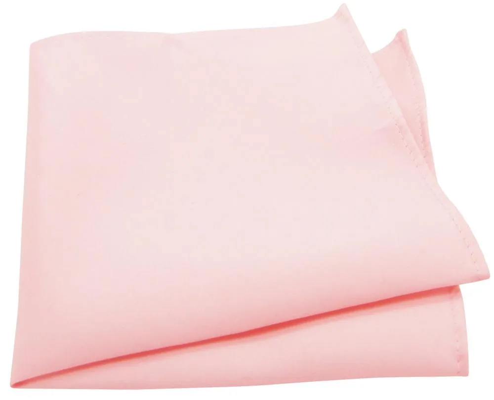 Soft Pink Pocket Square
