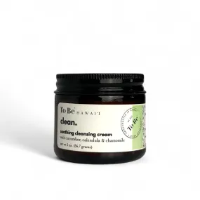 soothing cleansing cream.