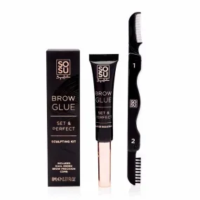 SOSU Cosmetics Brow Glue Set and Perfect