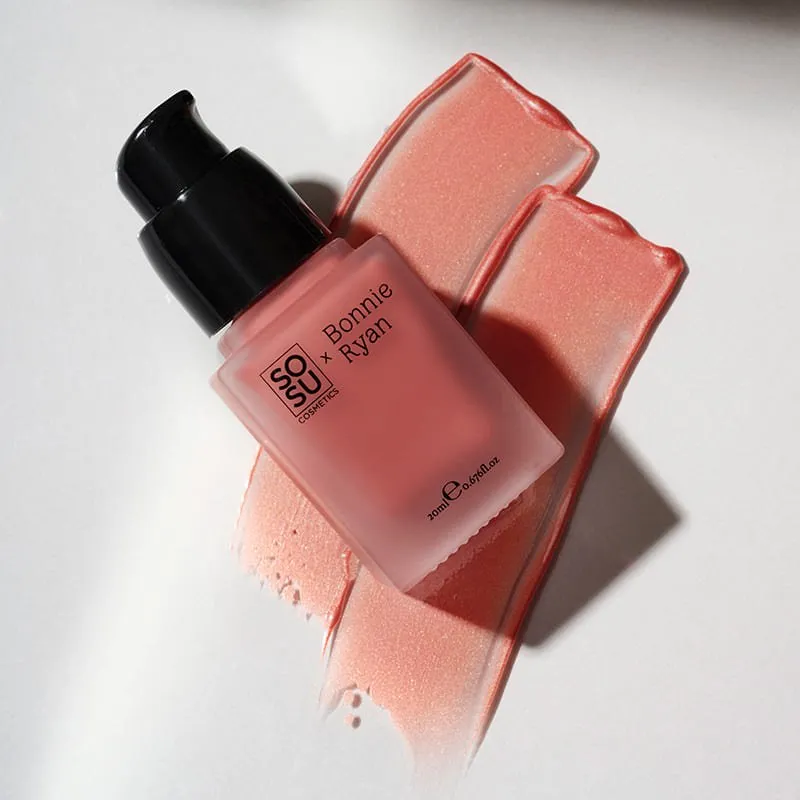 SOSU Cosmetics x Bonnie Ryan Liquid Blush Soft Pink Discontinued