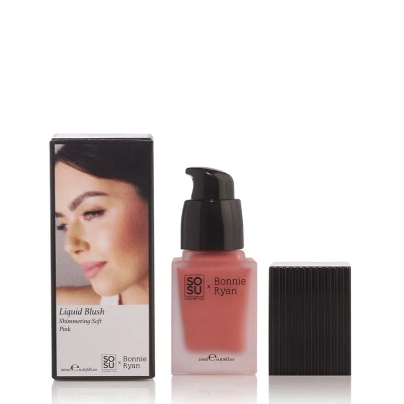 SOSU Cosmetics x Bonnie Ryan Liquid Blush Soft Pink Discontinued