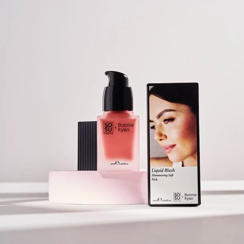 SOSU Cosmetics x Bonnie Ryan Liquid Blush Soft Pink Discontinued