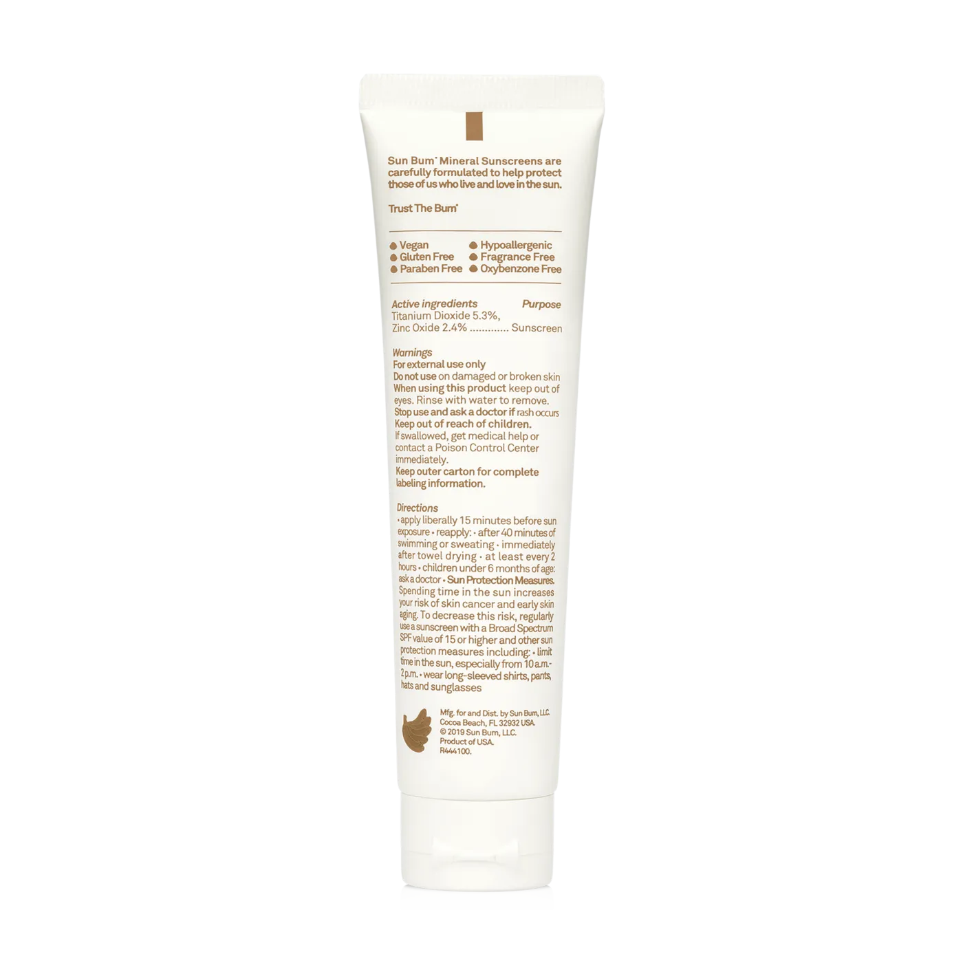 SUN BUM MINERAL SPF 30 SUNSCREEN FACE LOTION