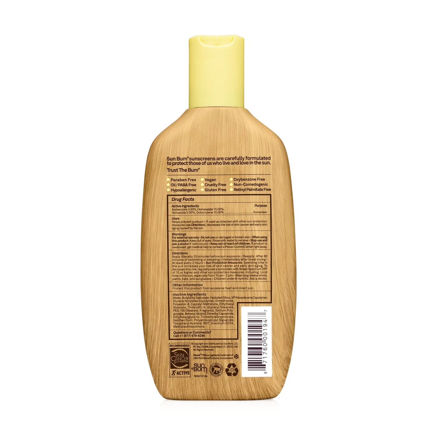 Sun Bum The Original SPF 50 Sunscreen Lotion