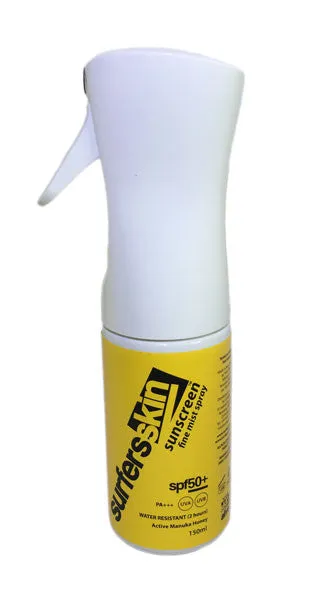 Sunscreen Spray On SPF 50  SURFERS SKIN