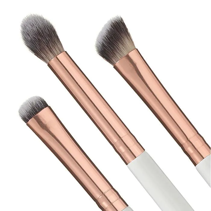 The Eye Makeup Brush Set - Rose Gold