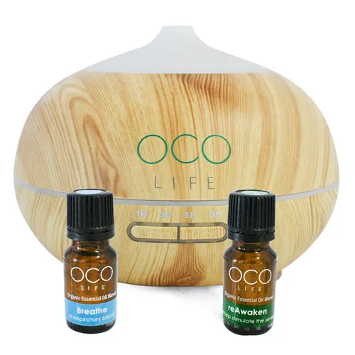The Zen Light Wood with 2 oils