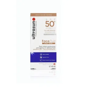 Ultrasun Tinted Face Fluid SPF50  40ml