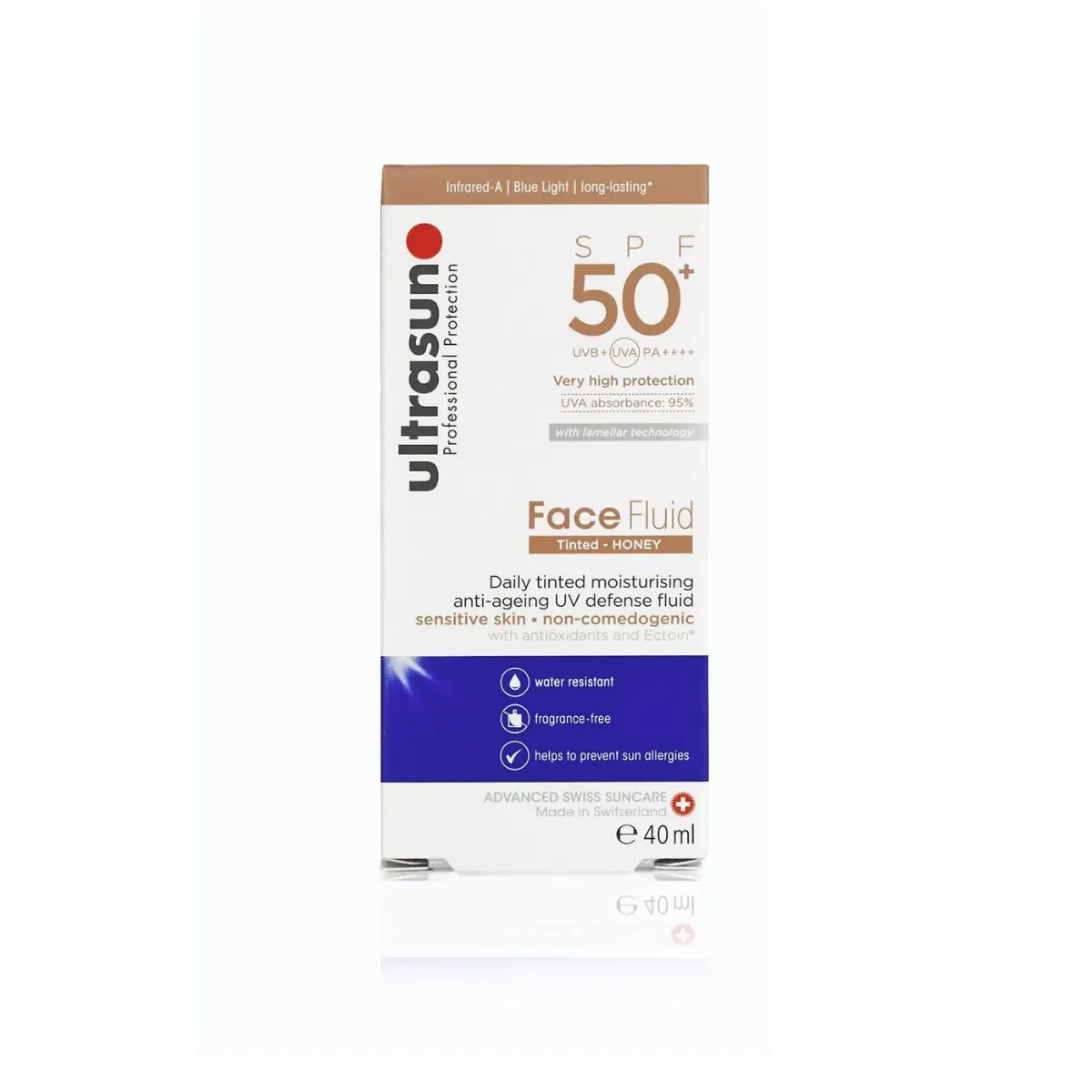 Ultrasun Tinted Face Fluid SPF50  40ml
