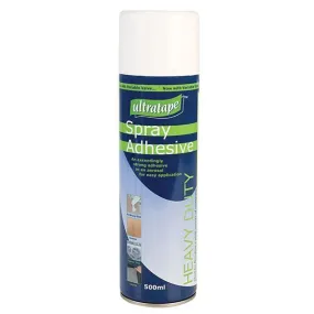 Ultratape Heavy Duty Spray Adhesive 500ml - 17oz