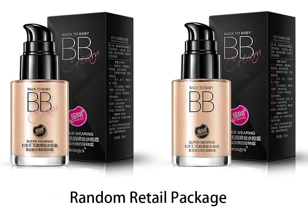 US Liquid Foundation Waterproof Cosmetics Concealer BB Cream Natural Looking