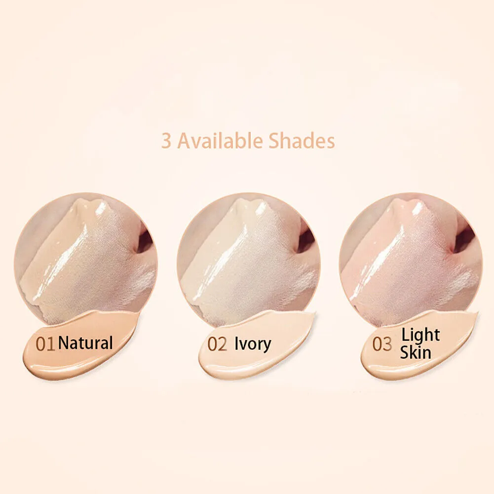 US Liquid Foundation Waterproof Cosmetics Concealer BB Cream Natural Looking