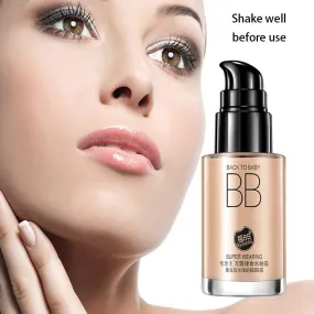 US Liquid Foundation Waterproof Cosmetics Concealer BB Cream Natural Looking
