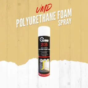 VMD Polyurethane Foam Spray - Fixing and Insulating door and window frames | Filling and Sealing gaps