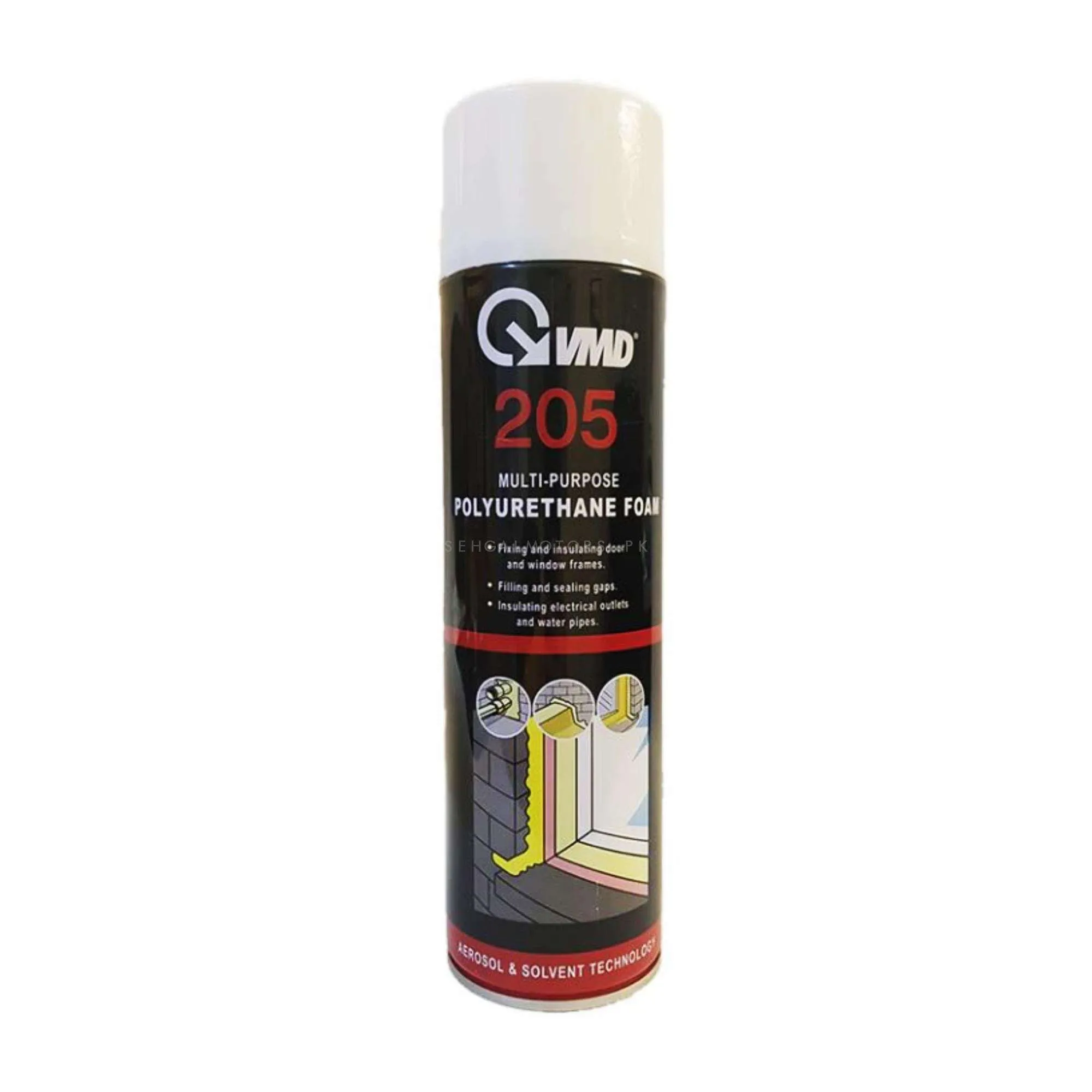 VMD Polyurethane Foam Spray - Fixing and Insulating door and window frames | Filling and Sealing gaps